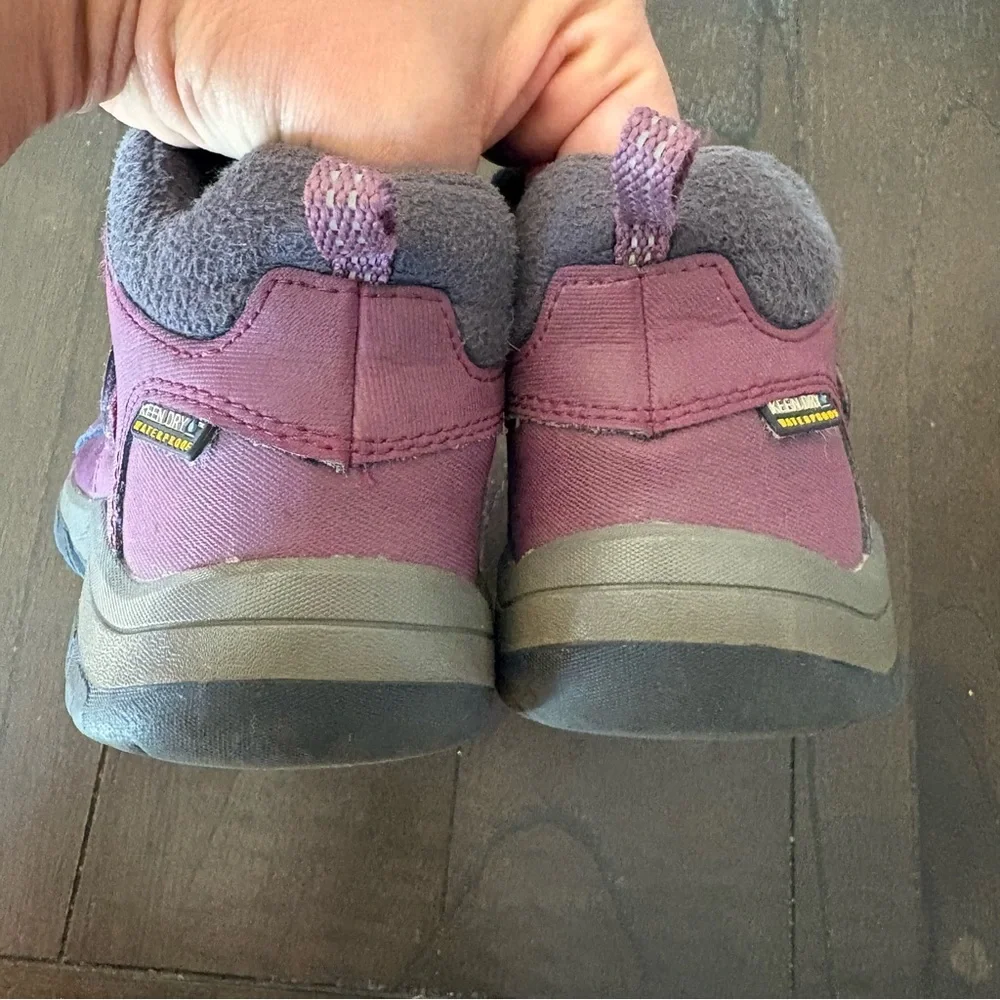 Keen Kootenay II‎ Waterproof Snow Winter Boot Purple Kids Size 13